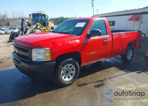 2011 Chevrolet Silverado 1500 Work Truck z USA, uszkodzony, nr VIN 1GCNCPEX4BZ450907